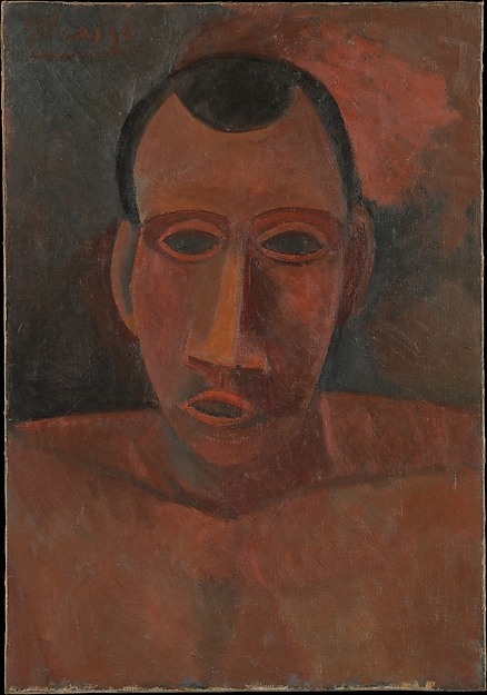 Picasso Bust of a Man 1908